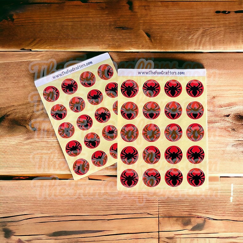 Scary Blood Spider (2 sheets)