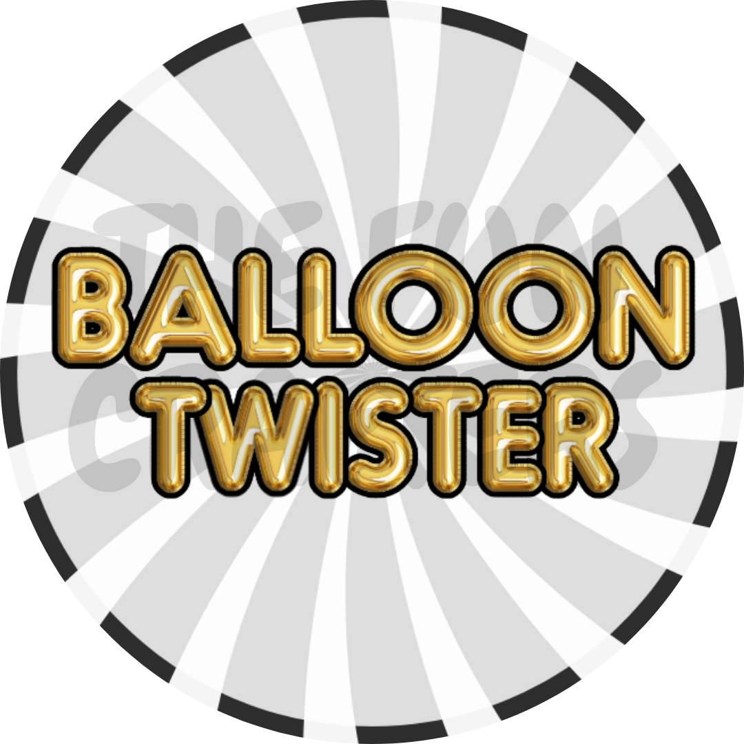 "Balloon Twister" Word BADGE