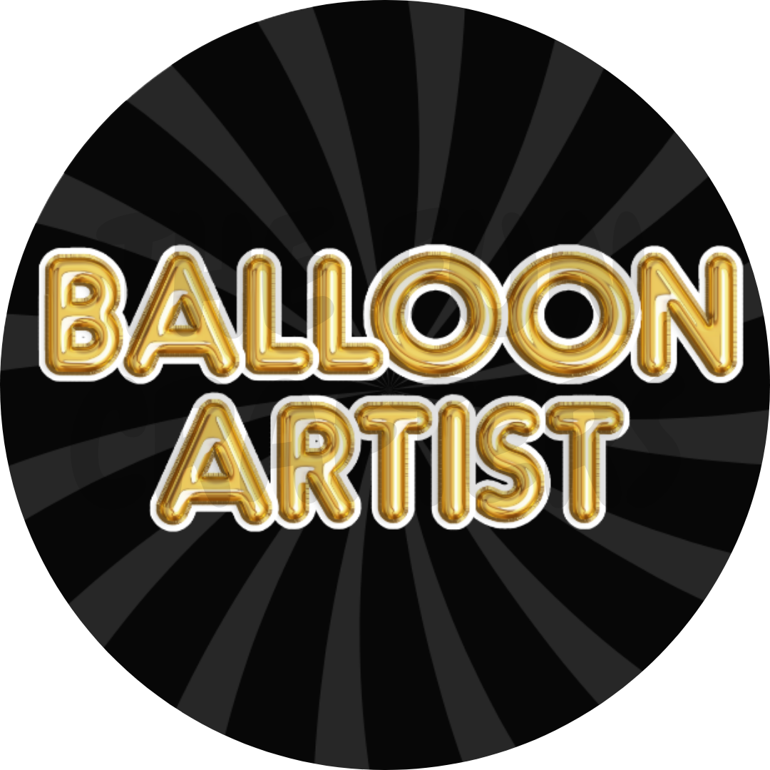 "Balloon Artist" Word BADGE